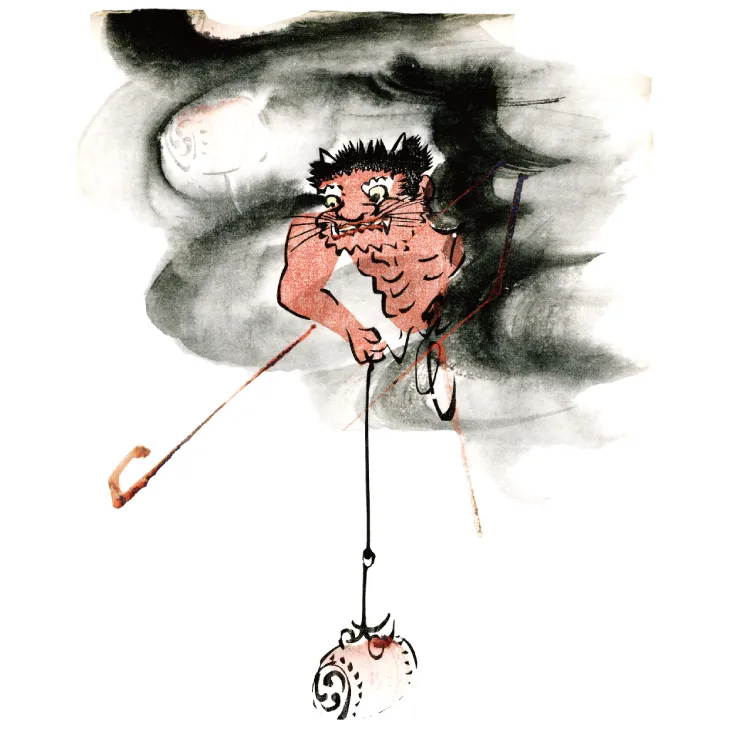 雷公の太鼓釣り